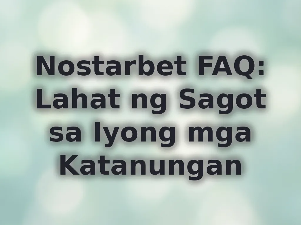 Platform FAQ